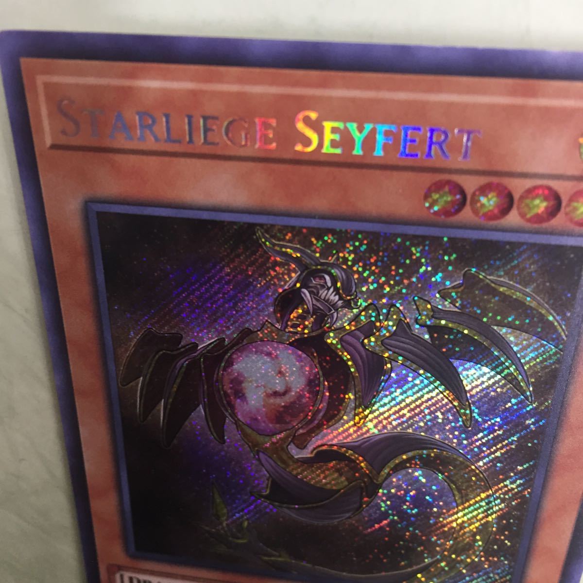 遊戯王☆輝光竜セイファート☆英語シークレットレア☆北米版CHIM-EN