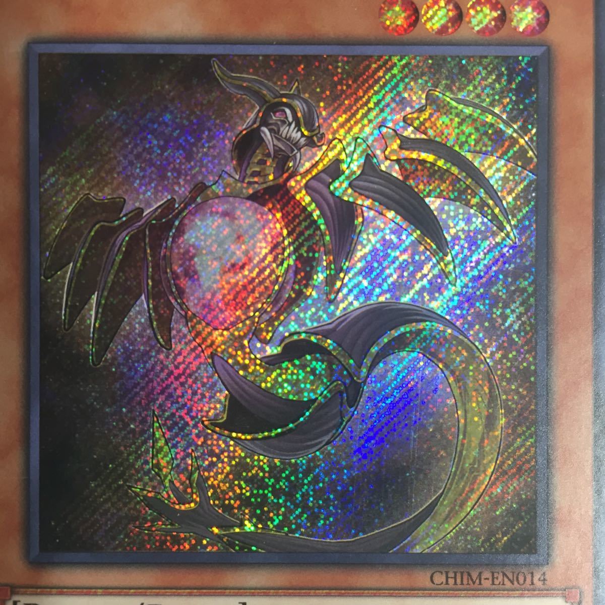 遊戯王☆輝光竜セイファート☆英語シークレットレア☆北米版CHIM-EN