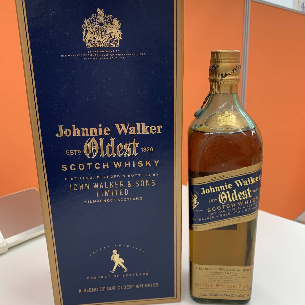 未開栓 ジョニーウォーカー Walker オールデスト 未開栓古酒ジョニー