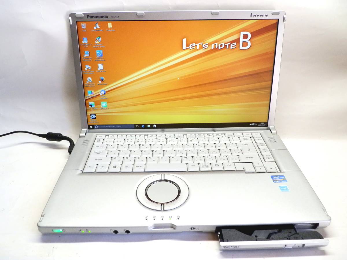 格安，本物保証 CF-B11AWDCS Panasonic レッツノート Windows 10 Pro 64bit 使用時間 ２９０H ほとんどキズのない商品 １５ ６&rdquo;(14インチ以上)｜売買されたオークション情報、yahooの商品情報をアーカイブ公開 - オー パナソニック、松下電器産業