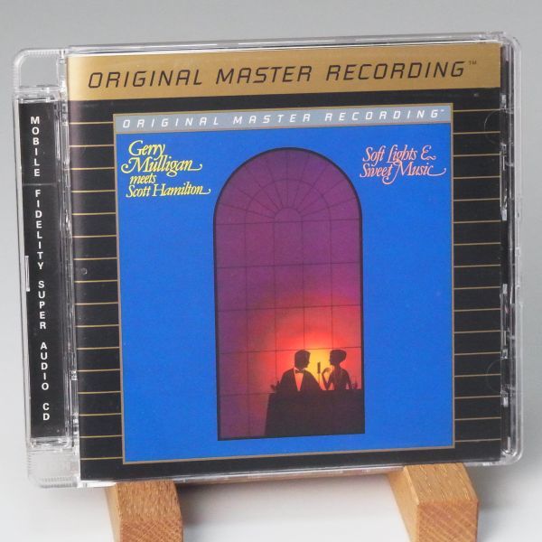 【MFSL SACD レア美品】GELLY MULLIGAN meets SCOTT HAMILTON　SOFT LIGHTS & SWEET MUSIC　ジェリー・マリガン　スコット・ハミルトン