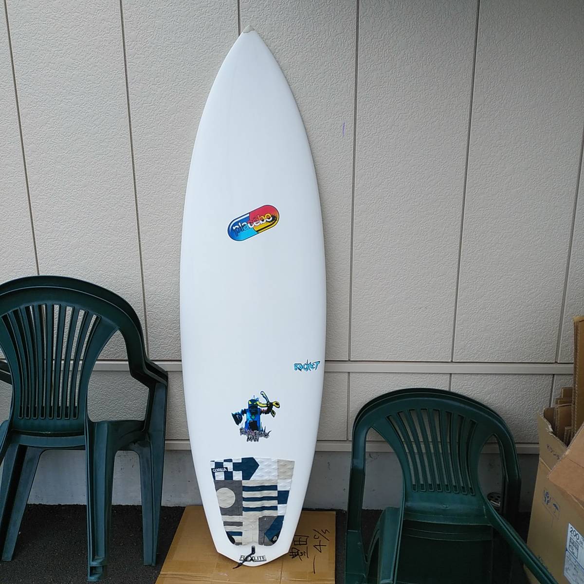 数量限定，正規品 PLACEBO/プレセボ サーフボード ショートボード 5'9"(5.8フィート～)｜売買されたオークション情報、yahooの商品情報をアーカイブ公開 - オークファン ショートボード