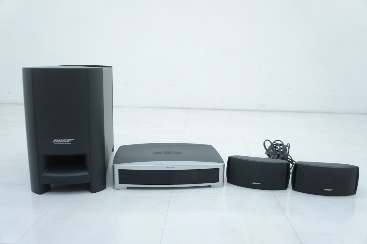 BOSE 321 Ⅲ (3) 3・2・1 Ⅲ CD/DVDプレーヤー付き サラウンド 