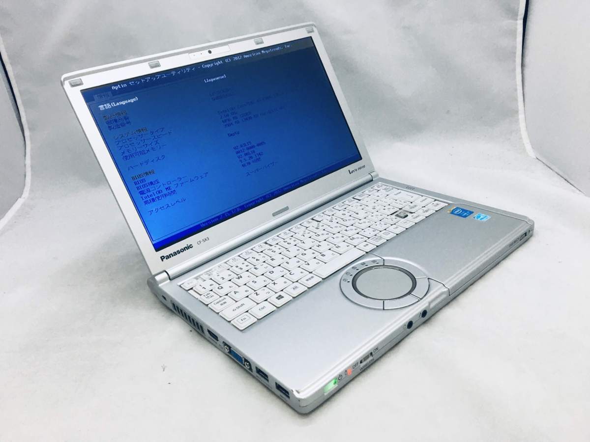 ◇【ジャンク】Panasonic Let's note CF-MX3 Windows11タッチパネル