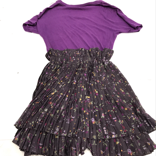 1円 シーバイクロエ サイズ 40 レーヨン 混 半袖 花柄 プリーツ ワンピース 紫 パープル レディース See By Chloe スカート 売買されたオークション情報 Yahooの商品情報をアーカイブ公開 オークファン Aucfan Com