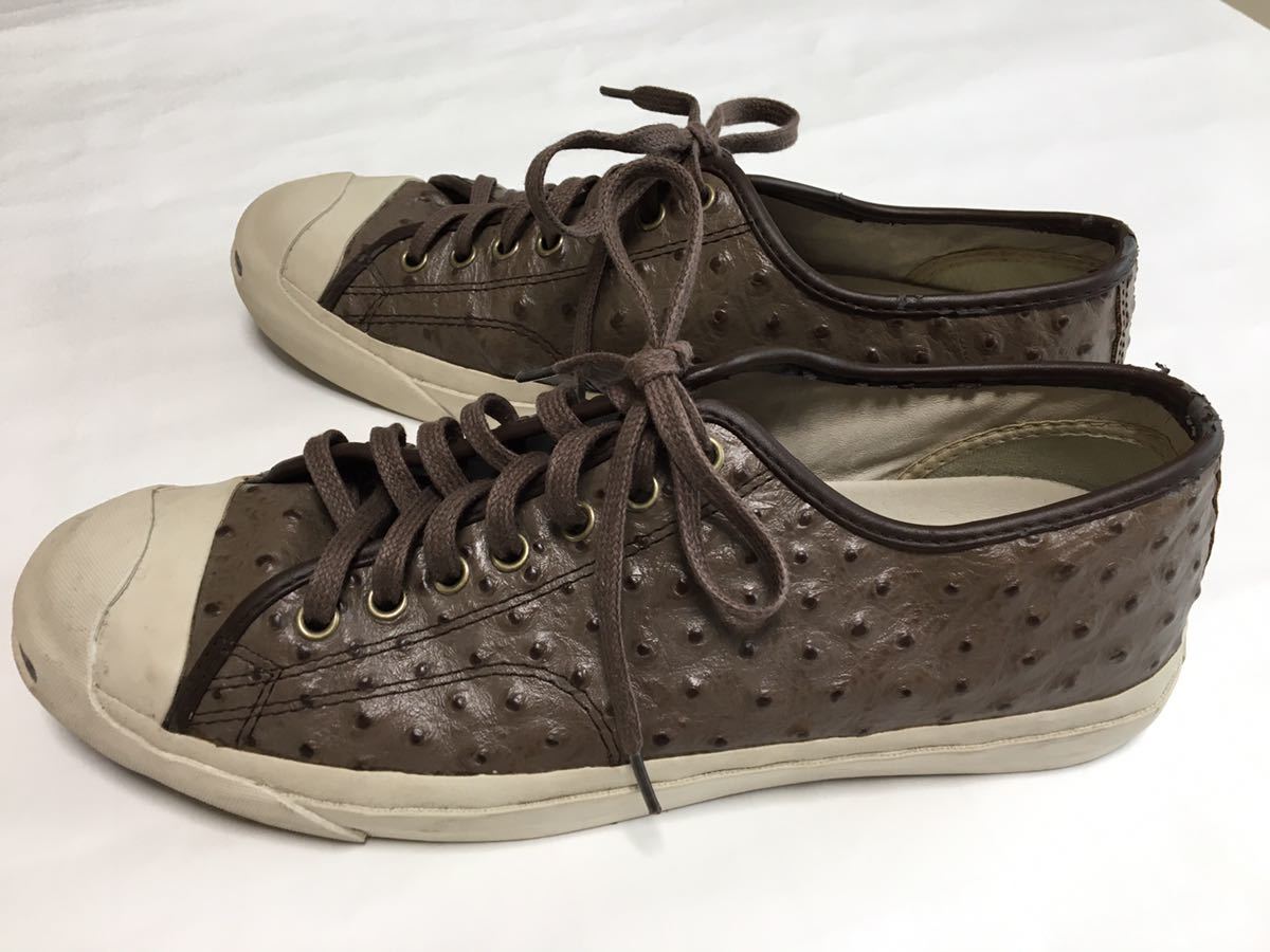 CONVERSE ジャックパーセル オーストリッチ ダークブラウン 27.5cm 