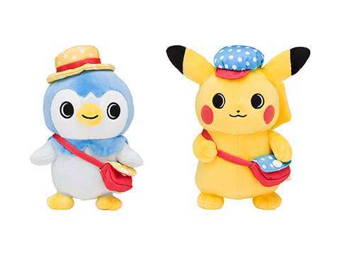 Pokemon ポケモン のんびりライフ ぬいぐるみ　ピカチュウ ポッチャマ ポケモンセンター☆ぬいぐるみ のんびりライフ ピカチュウ ポッチャマ