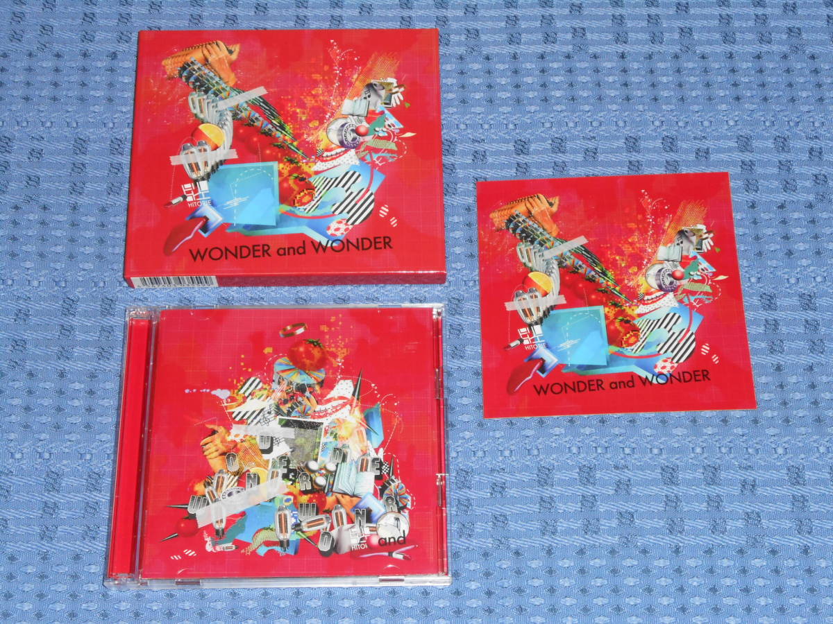WONDER and ヒトリエ | : - CDの通販 初回限定盤: CD＋DVDWONDER 初回