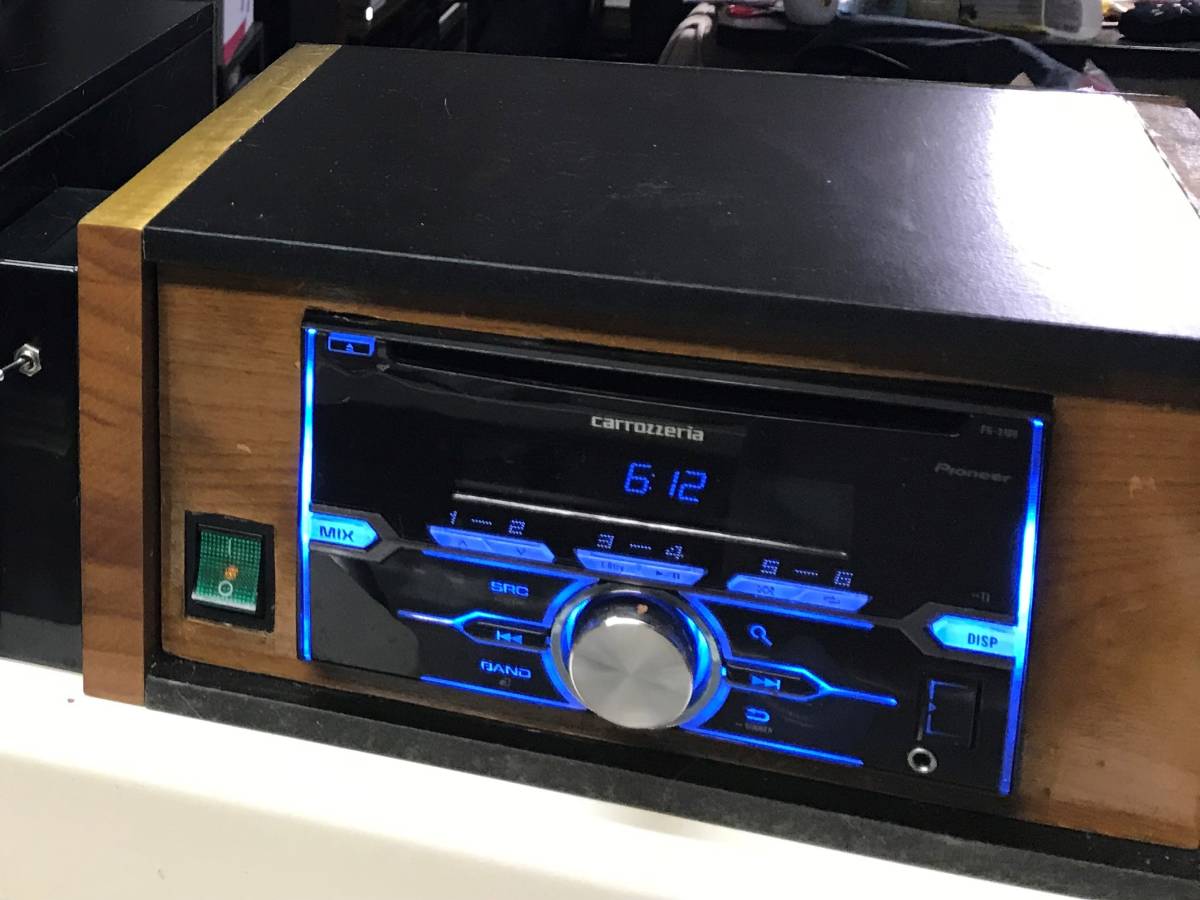 完動美品　Pioneer carrozzeria　FH-3100　2DIN CD/USB/AUX　ソニー16cm 2本おまけ