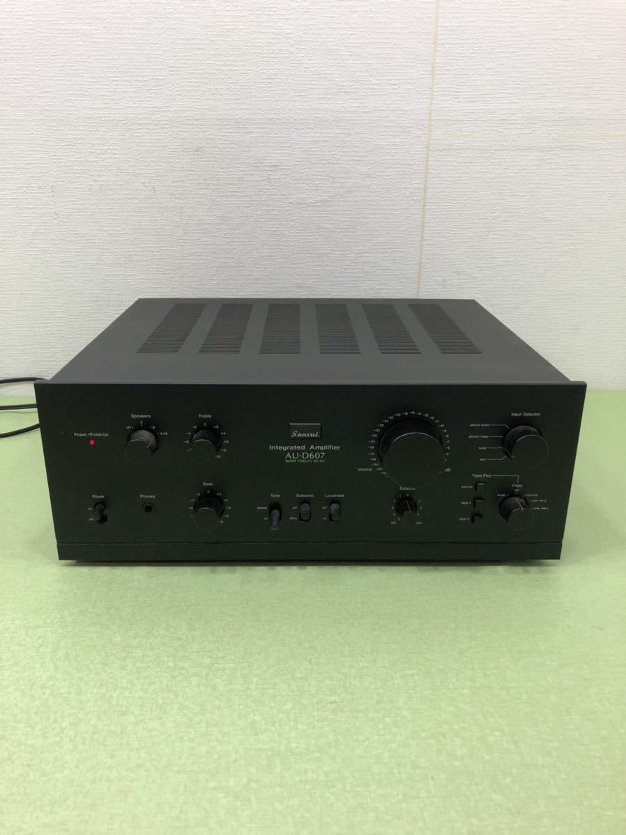 サンスイ プリメインアンプ SANSUI AU-D607 AU-D607G EXTRA