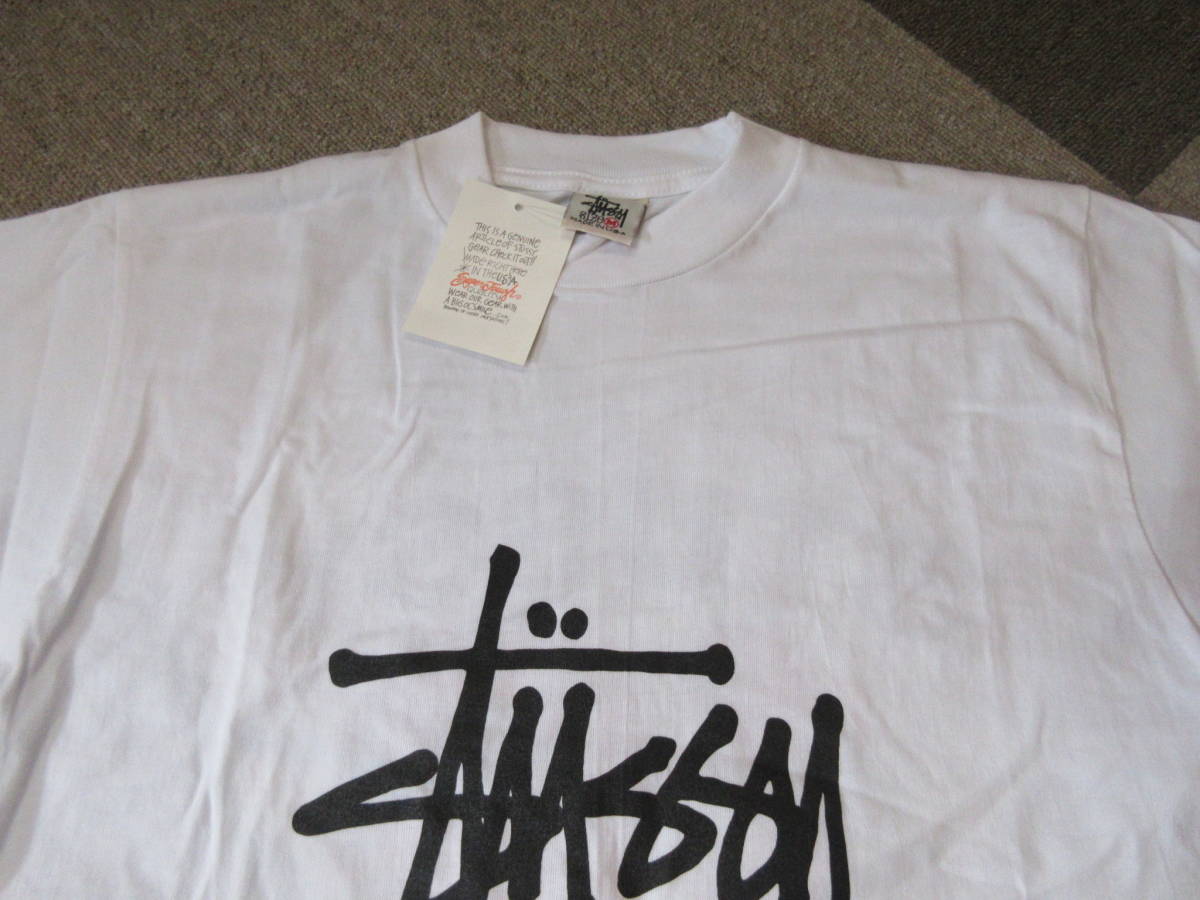 ナンバリング” old stussy 90s 白タグ プリント Tシャツ old stussy 白 