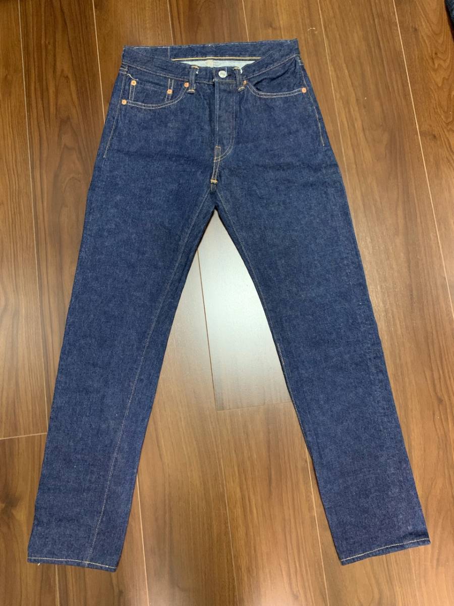 DOUBLE WORKS ダブルワークス 332 SLIM FITデニムW34