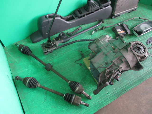 25◇ワゴンＲ\u2044MC22S☆5速MTミッション\u2044シフトレバー\u2044ペダル ワゴンR　MC22S　K6A　マニュアルミッション　5MT部品　【走行テストOK!】