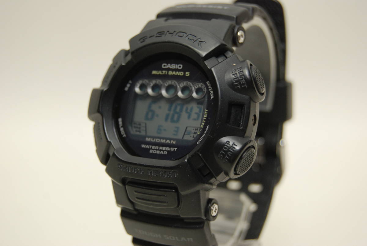 マッドマン　G-SHOCK CASIO タフソーラー　カシオ　腕時計　デジタル G-SHOCK | - Casio G Mudman Black G-9000 G-Shock CASIO OF G9000-1V 0