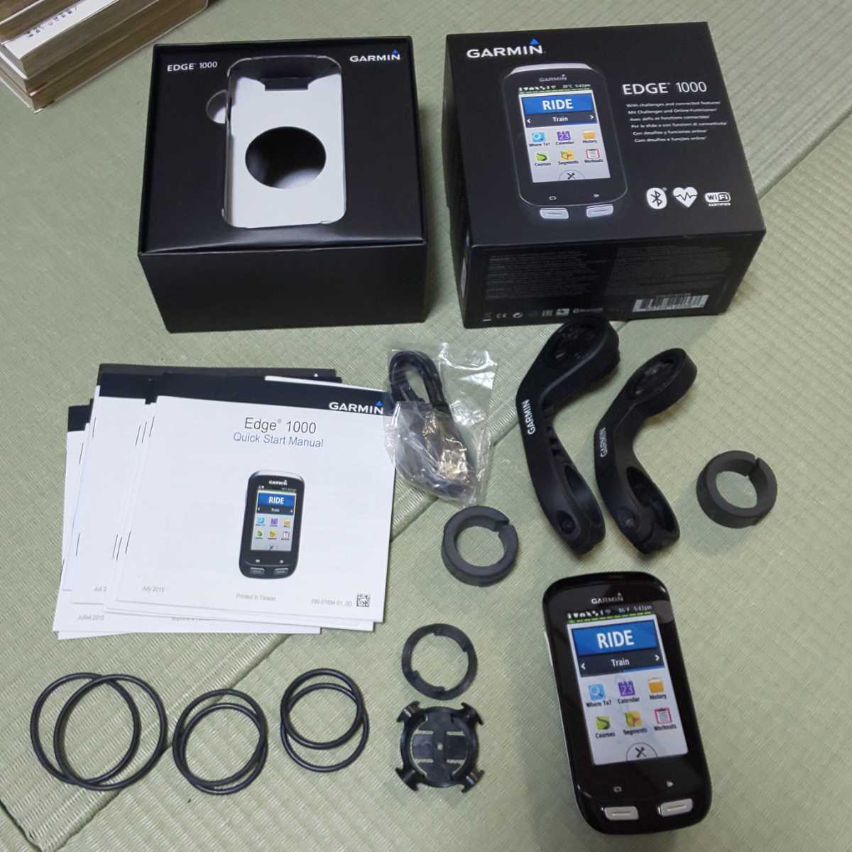 【SALE，正規品】 GARMIN ガーミン EDGE1000 海外版 マウント2個つき(サイクルコンピューター)｜売買されたオークション情報、yahooの商品情報をアーカイブ公開 - オークファン サイクルコンピューター