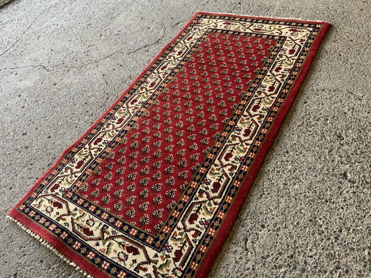 爆買い，送料無料 141&times;73cm インド産 絨毯 ラグ アンティーク家具 マジック カーペット 03ACSRM200609010E(ラグ一般)｜売買されたオークション情報、yahooの商品情報をアーカイブ公開 - オークファン ラグ一般