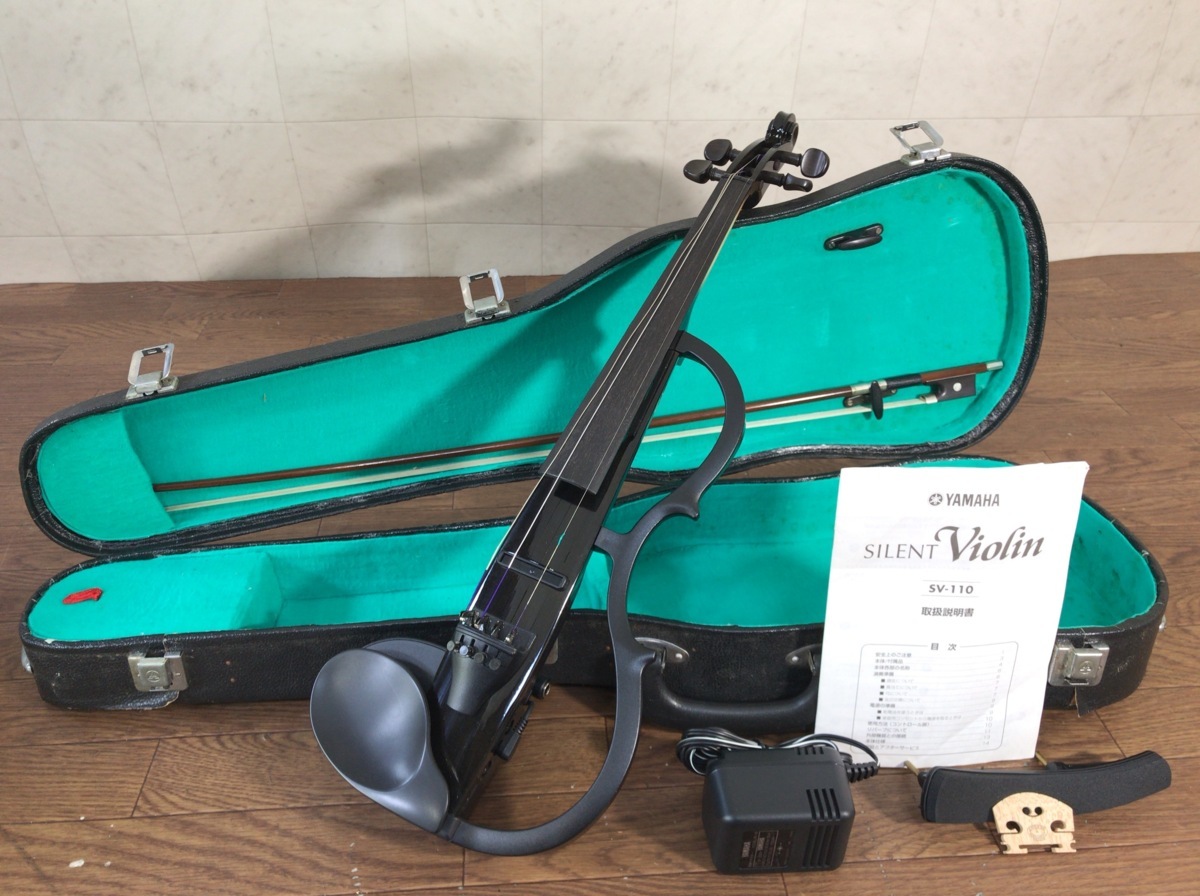 Yamaha Silent Electric Violin SV-110 Brown Cello | Good For Sale 