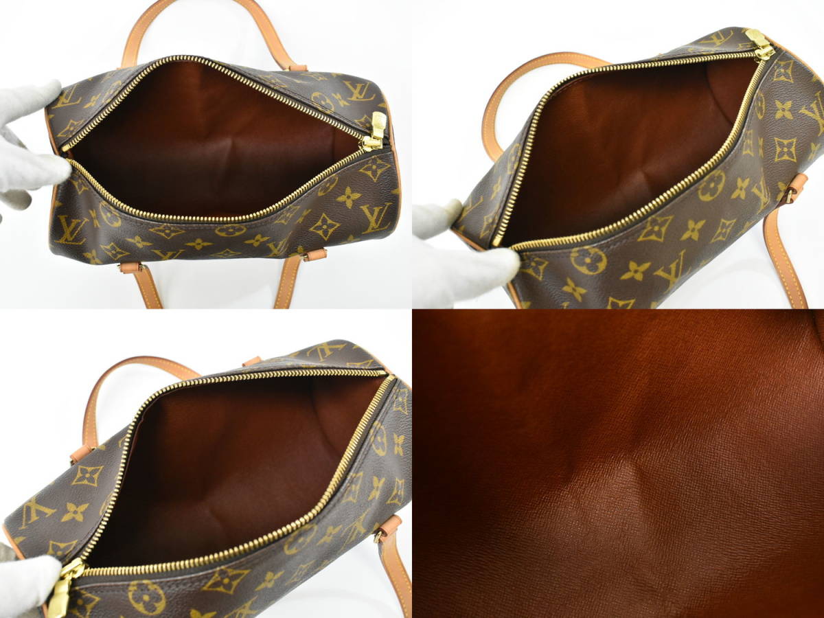 本物 LV LOUIS VUITTON ルイヴィトン M51386 パピヨン 26 モノグラム 