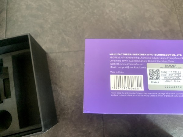 SMOK 電子タバコ VAPE ベイプ 本体 バッテリ付き おまけリキッド付き 中古_6