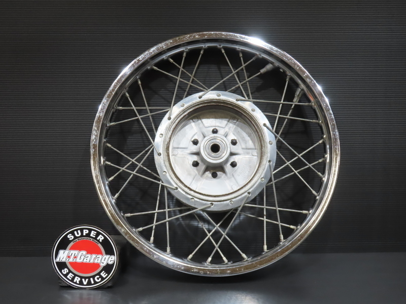 GS400 スズキ 純正リアホイール 110⁄90-17 GS450 TT100GP リヤホイール