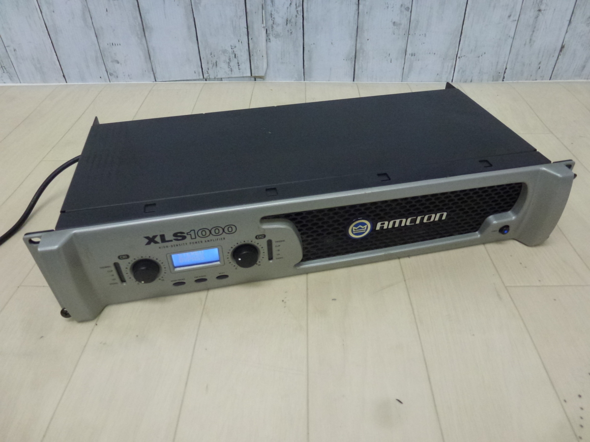 K1121 【amcron】XLS1000 パワーアンプ Amazon.co.jp: 【国内正規品