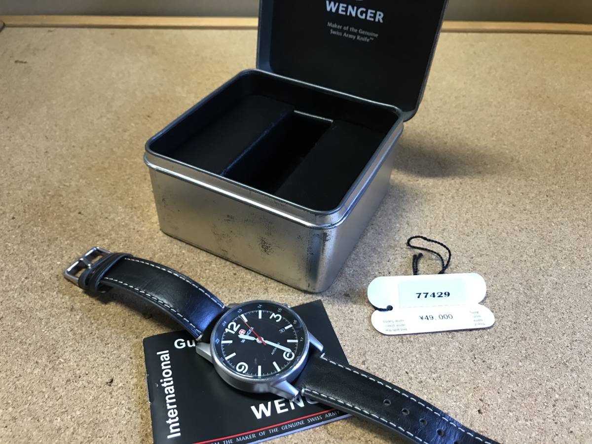得価，新作登場 WENGER ウェンガー コマンド・オートマティック 77429 