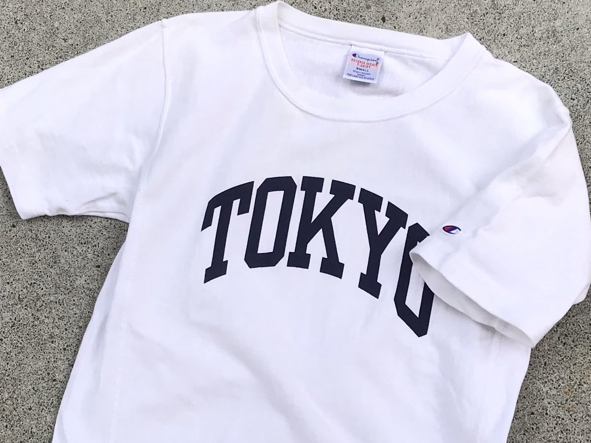 BEAMS別注 Champion リバースウィーブ仕様 ヘビーウェイト[TOKYO]T 