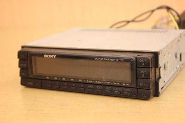 SONY XE-707 ソニー イコライザー カーオーディオ ジャンク 【公式通販】
