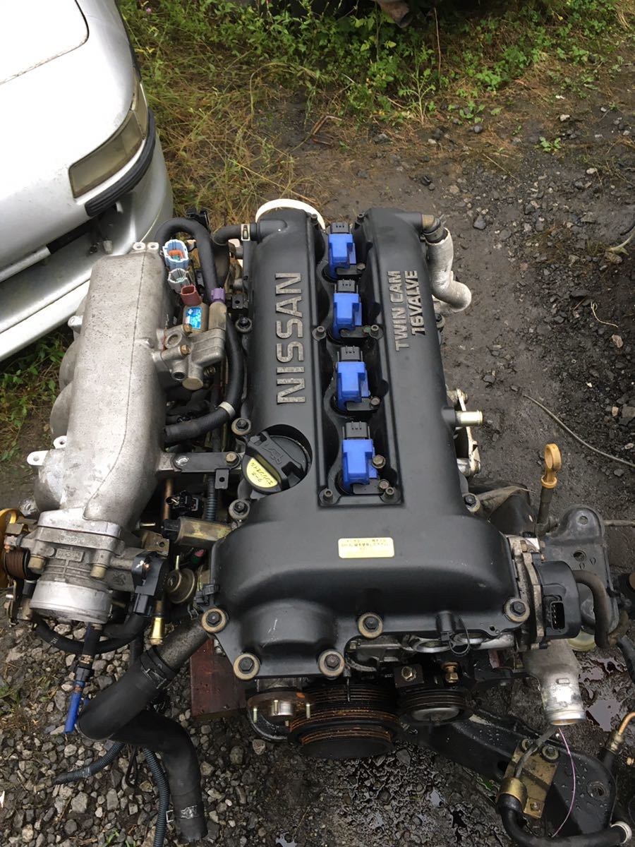 【室内保管】SR20det エンジン本体 室内保管】SR20det エンジン本体 【公式通販】