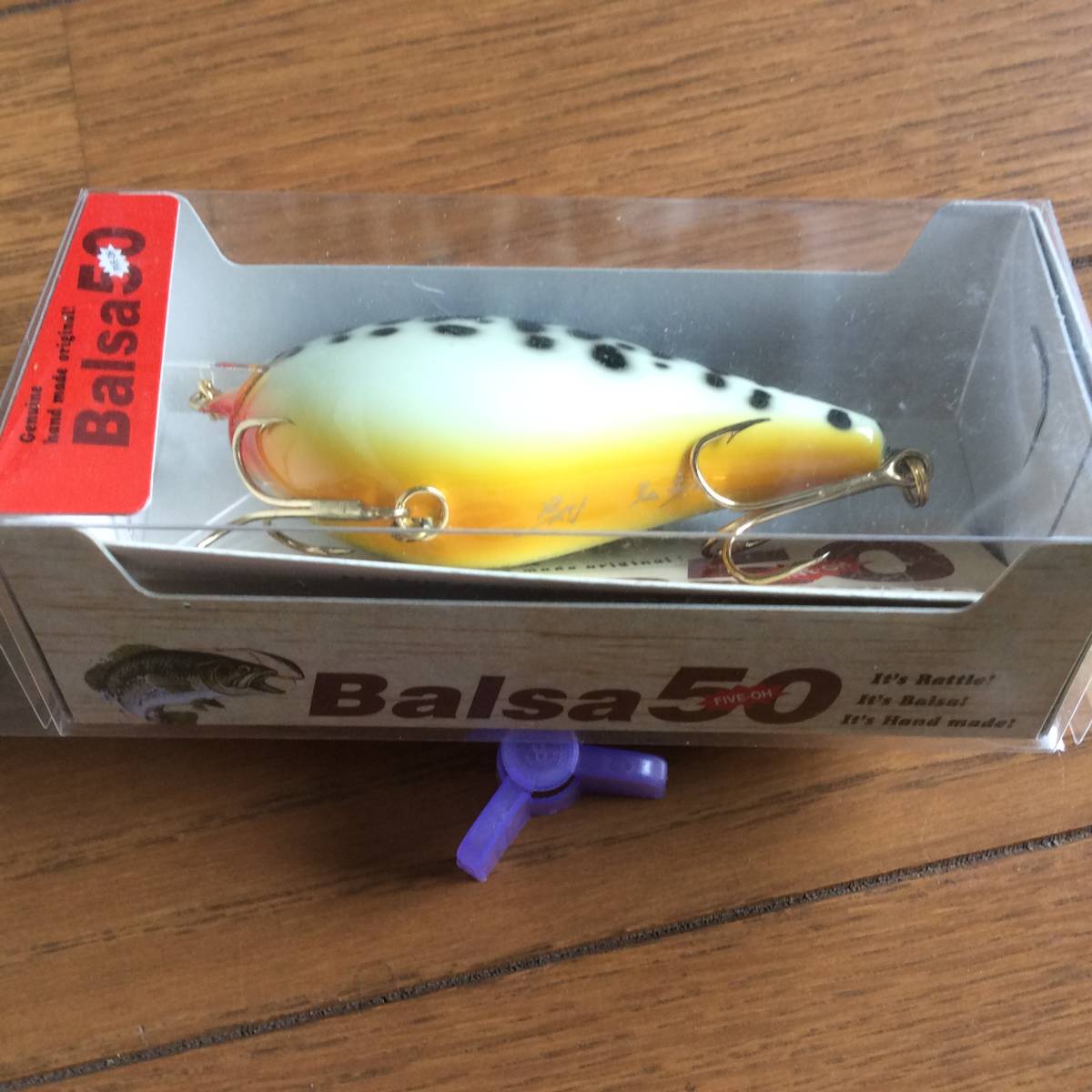 バルサ50 オリジナル　オリカラ② Balsa50 バルサ50 ALPHA & CRAFT 製 オリジナル カラーNo.001 新品