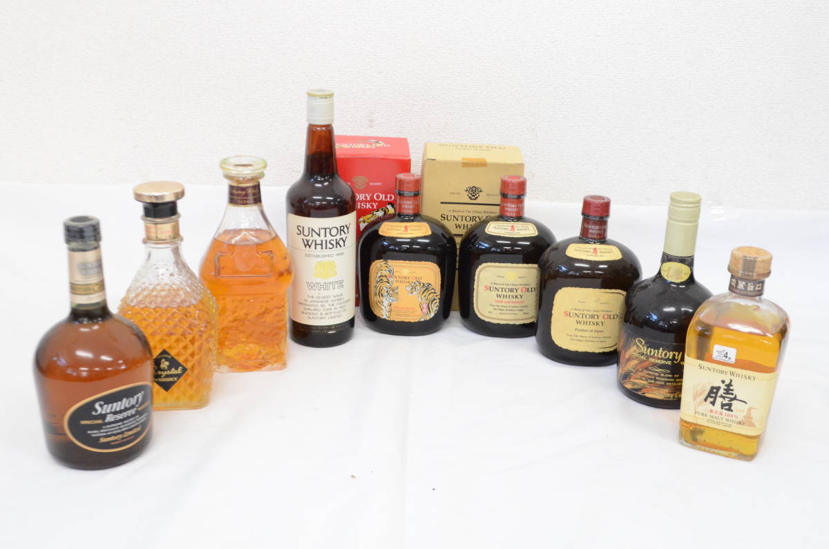  神奈川県内限定 未開栓 SUNTORY サントリー EXCELLENCE OLD WHISKEY 膳 など ウイスキー 9本まとめ(日本)｜売買されたオークション情報、yahooの商品情報をアーカイブ公開 - オークファン 日本
