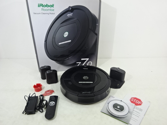 53MN○iRoot Roomba アイロボット ルンバ 770 ルンバ i3+ (公式整備済