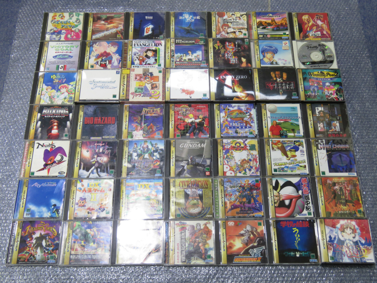 安い，正規品 1円 セガ サターン ソフト 49点 まとめ売り 1 ゲーム SEGA SATURN ディスク(スポーツ、その他)｜売買されたオークション情報、yahooの商品情報をアーカイブ公開 - オークファン サターン