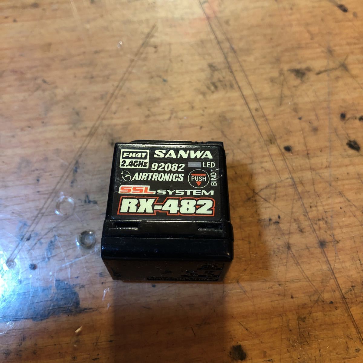 サンワ 受信機 RX 482中古動作確認済み サンワ受信機 RX482になります