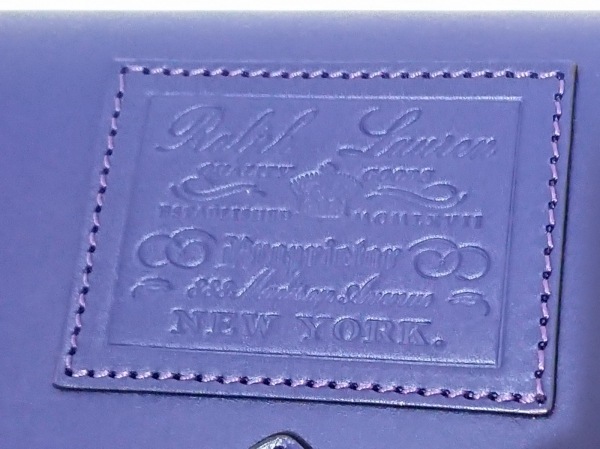 ラルフローレンコレクション アールデコ クラッチ 赤 Ralph Lauren