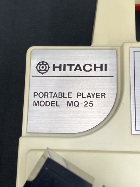 0603-154K⑥3726 HITACHI 日立 ポータブルプレーヤー MQ-25 シリアル