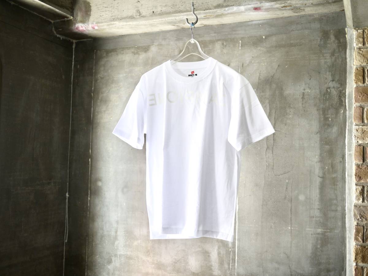 ラスト1 完売 NY購入/L/WHITE/Hanes BEEFY-T HEAVYWEIGHT 
