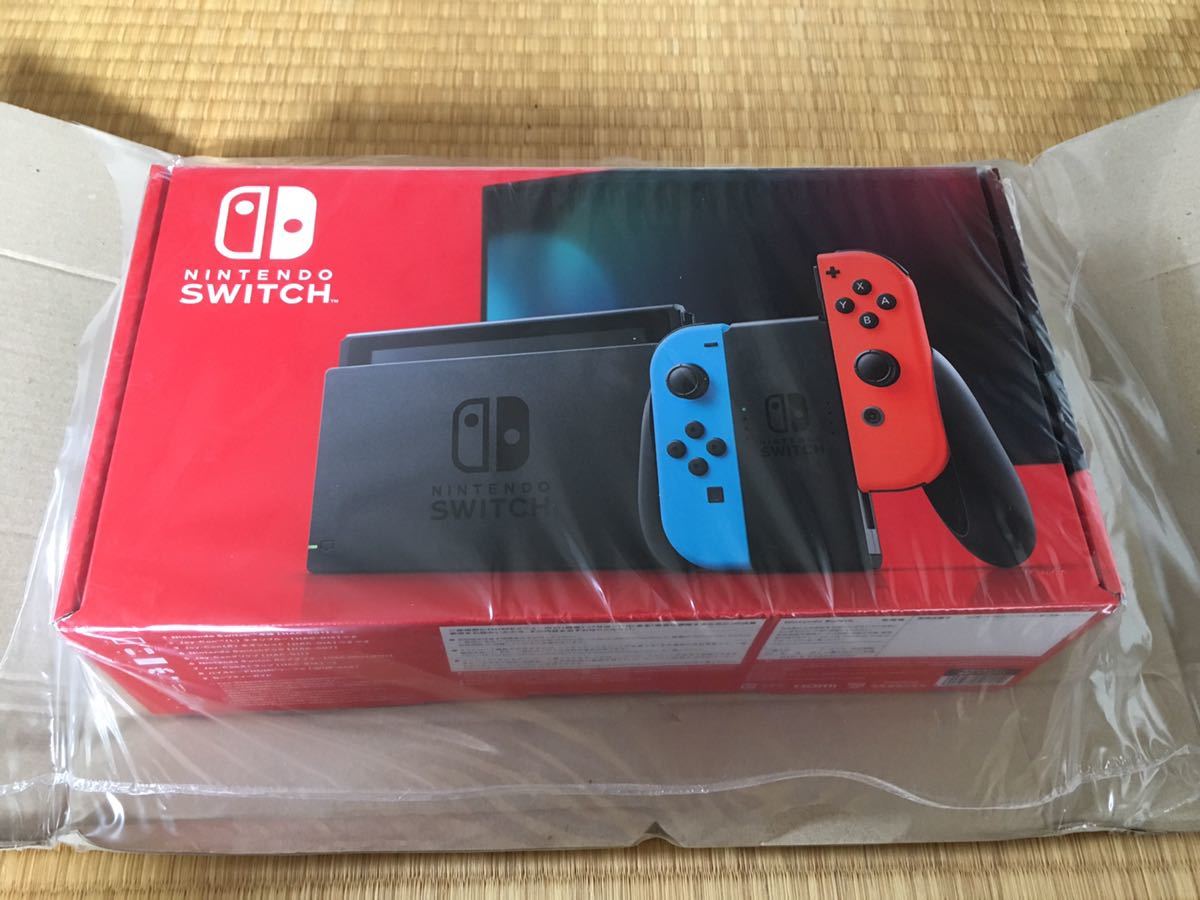 【本物保証，限定SALE】 新モデル 任天堂 ニンテンドー スイッチ Nintendo Switch 本体 ネオンブルー ネオンレッド バッテリー長持ち 禁煙環境(ニンテンドースイッチ本体)｜売買されたオークション情報、yahooの商品情報 ニンテンドースイッチ本体