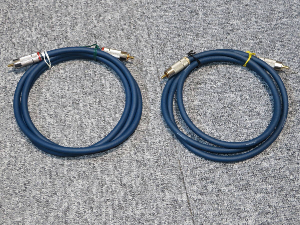 売上倍増 Accuphase アキュフェーズ RCAケーブル 1.5M ペア ②