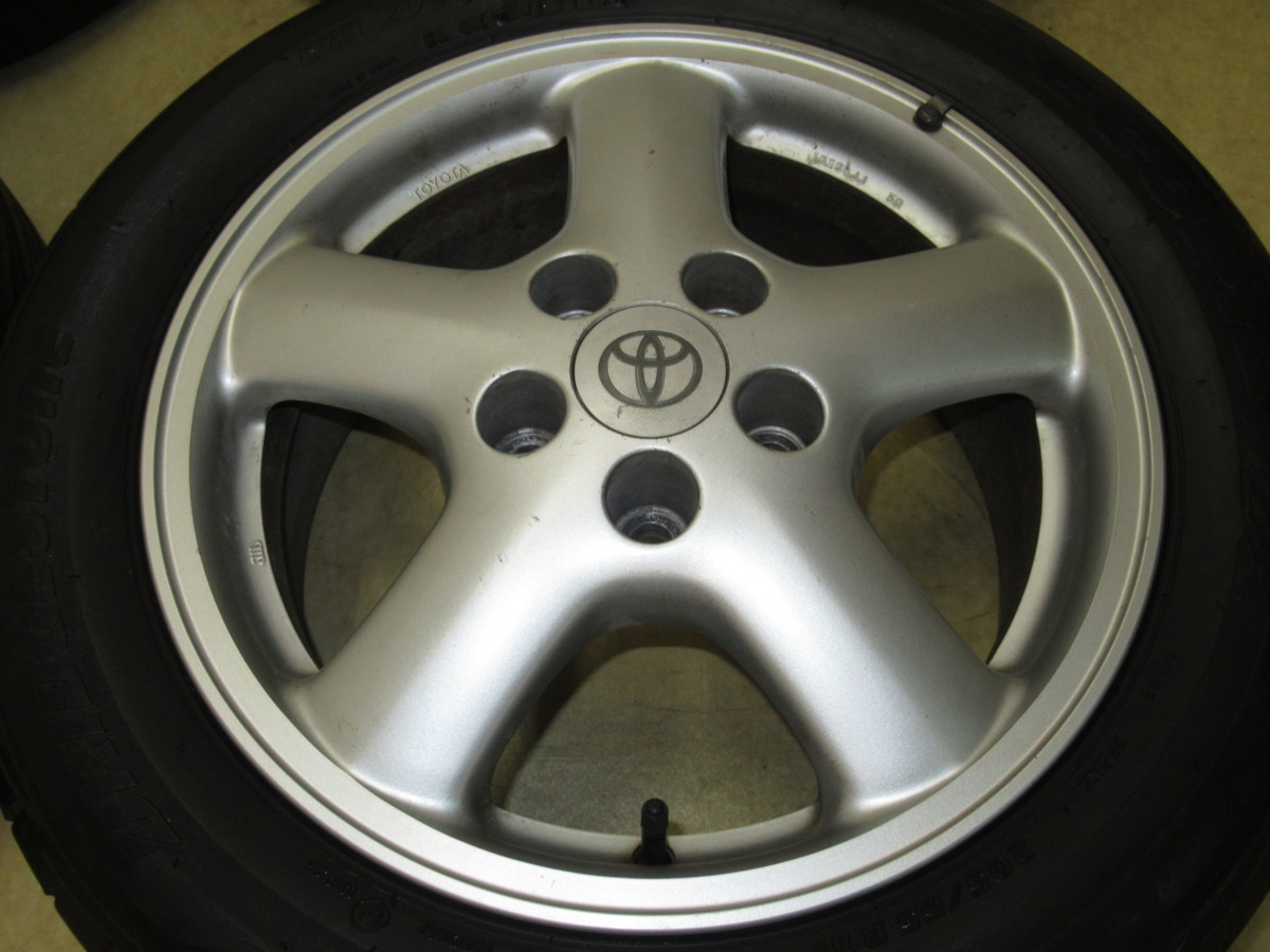 トヨタJZX100チェイサー純正 6.5J-16+50/7.5J-16+55 114.3/5H 205