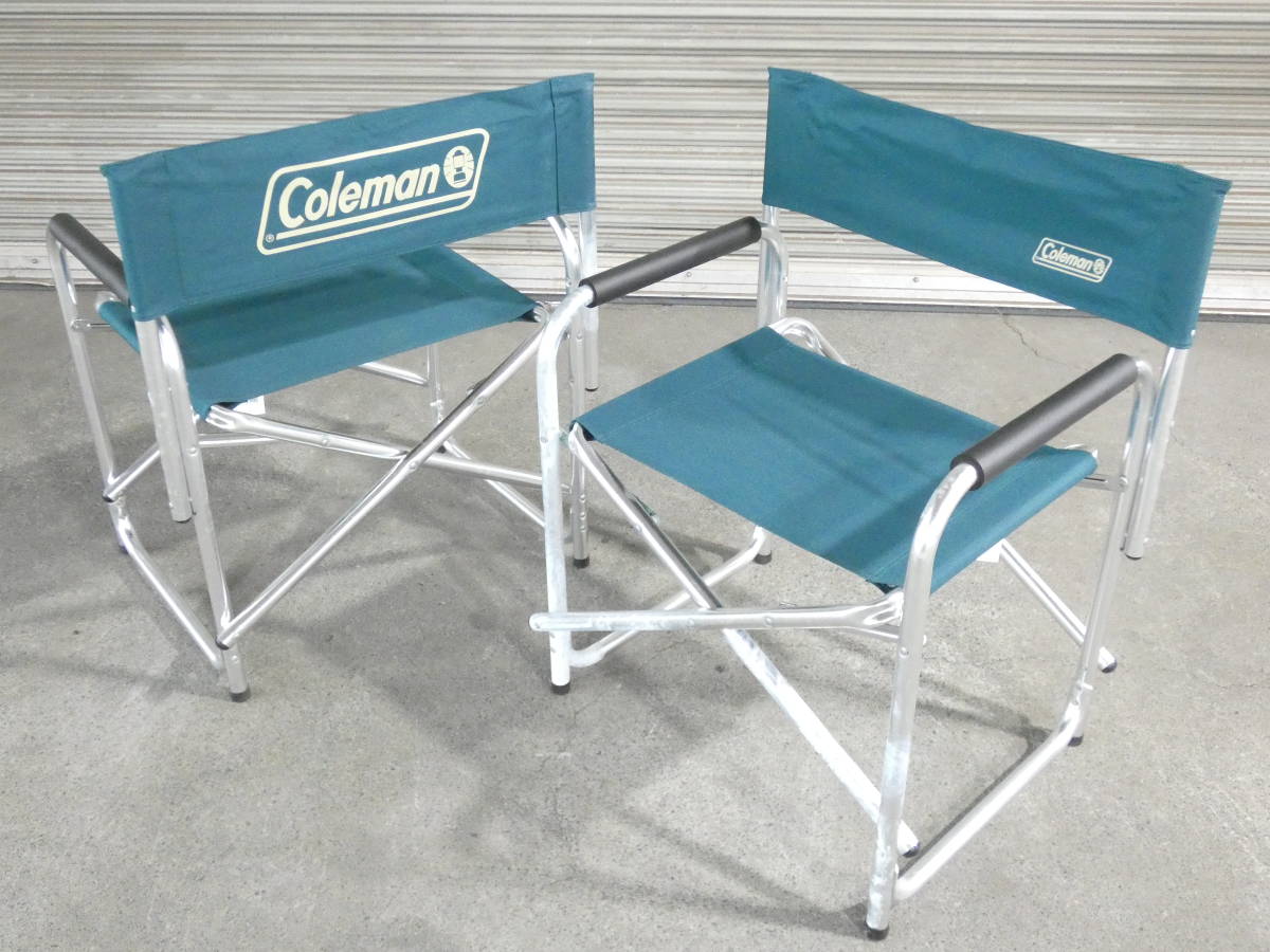 驚きの破格値，本物保証 Coleman コールマン キャプテンチェア 折り畳み椅子 チェア 2脚 アウトドア キャンプ用品＠160 8323-2/2(コールマン)｜売買されたオークション情報、yahooの商品情報をアーカイブ公開 - オークファ コールマン