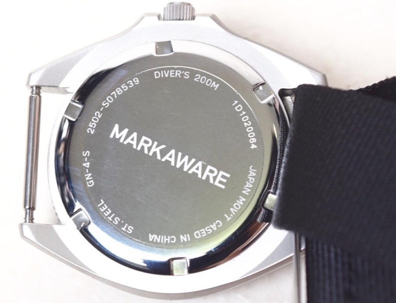 訳有未使用 MARKAWARE マーカウェア ミリタリー ダイバーズ ウォッチ 