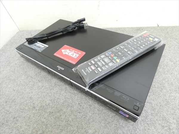 すぐに使えるセット❗SHARP AQUOS BD-HDW55 W録画/500GB シャープ