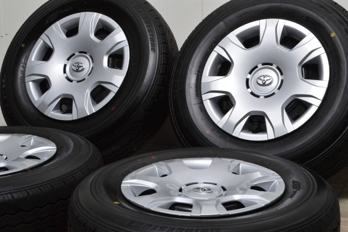 新車外し 2018-2019年製】トヨタ ハイエース 純正 15in 6J+35 PCD139.7 