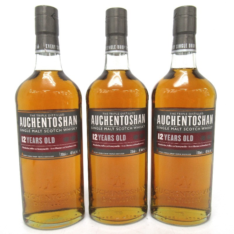  オーヘントッシャン 12年 3本セット 700ml 箱なし(スコッチ)｜売買されたオークション情報、yahooの商品情報をアーカイブ公開 - オークファン スコッチ
