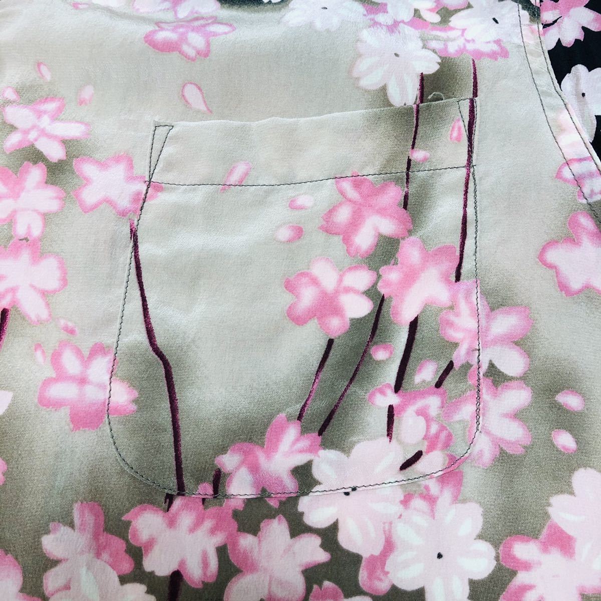 マカナレイ 和柄 アロハシャツ MAKANA LEI 薄墨桜 S シルク100% MAKANALEI Sサイズ 薄墨桜SP シルク100 - メルカリ 3L アロハシャツ|メンズ|レディース|長袖|MAKANA
