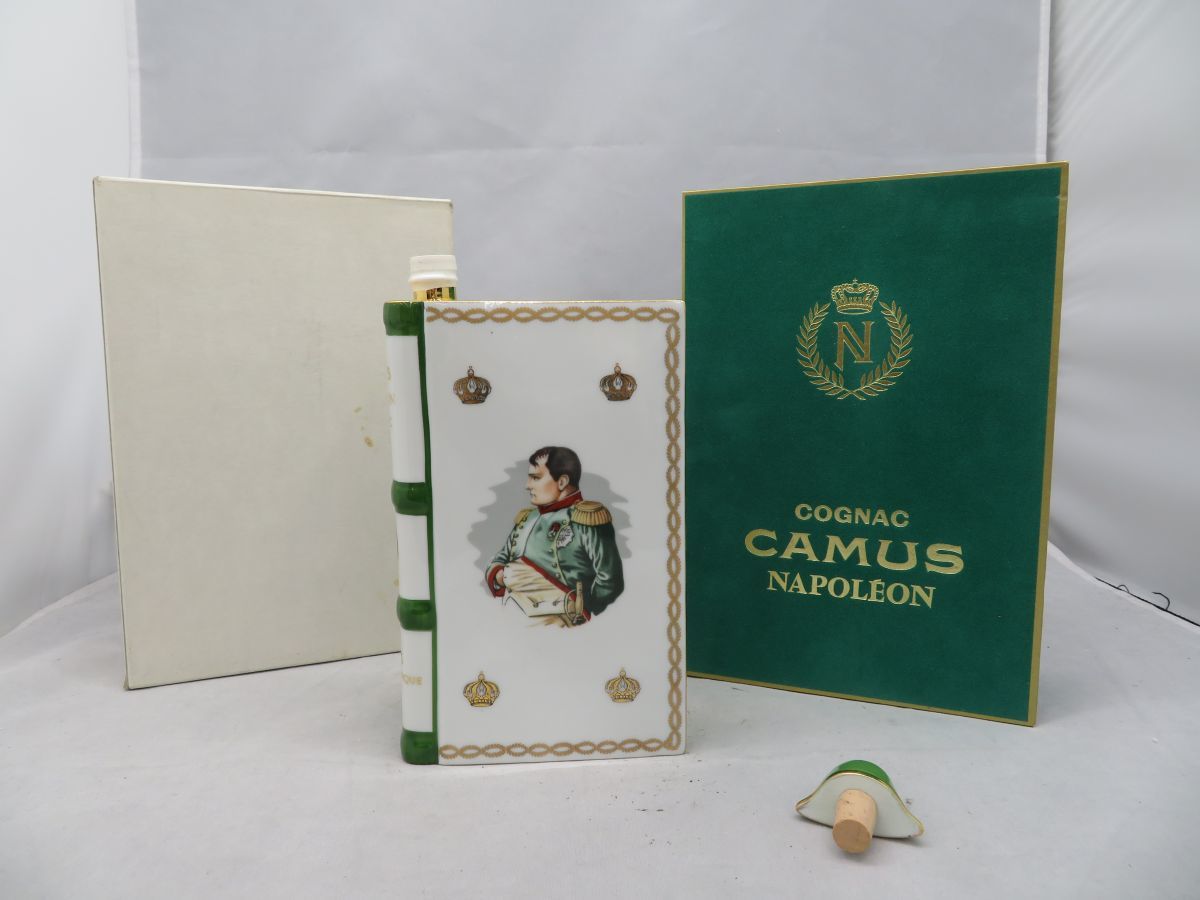 限定セール，高品質 iwb177 古酒 CAMUS NAPOLEON ナポレオン ブック 陶器 箱付き L'EMPEREUR NAPOLEON 1769-1969 未開栓(カミュ)｜売買されたオークション情報、yahooの商品情報をアーカイブ公開 - オークファン コニャック