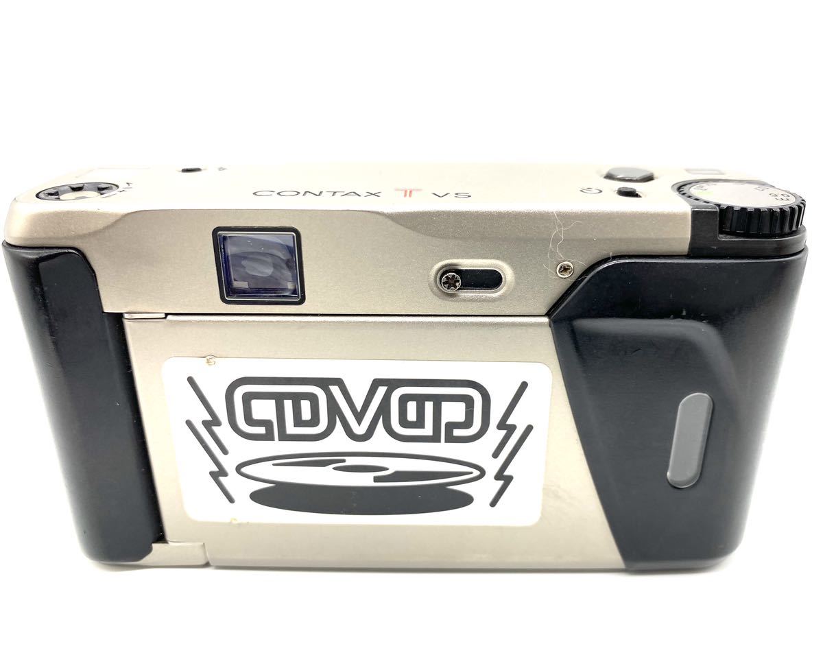 通電・フラッシュ確認済み CONTAX コンタックス フィルムカメラ TVS
