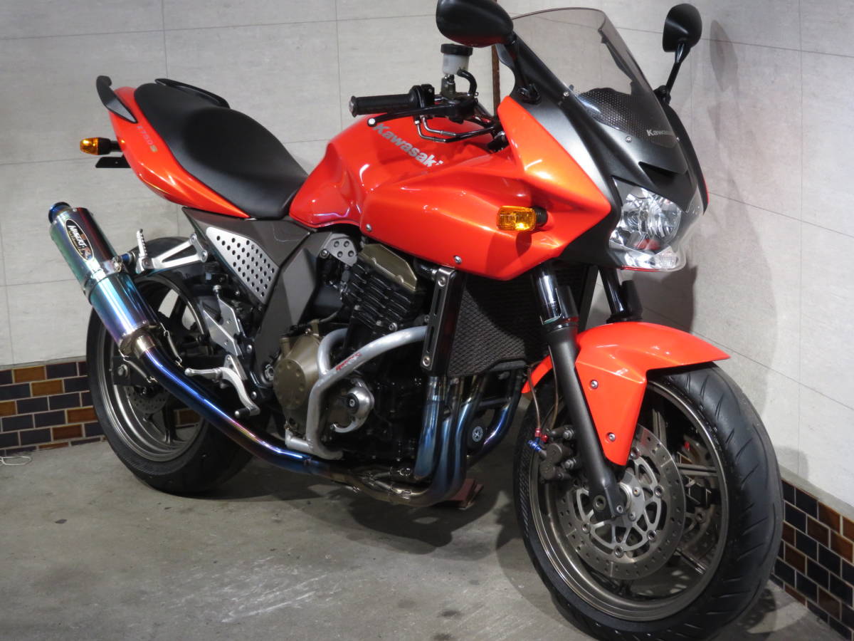 数量限定，本物保証 Z750S マレーシア仕様 動画 BEET製チタンフルエキ/バックステップ 車検R3年6月(401cc-750cc)｜売買されたオークション情報、yahooの商品情報をアーカイブ公開 - オークファン 401cc-750cc