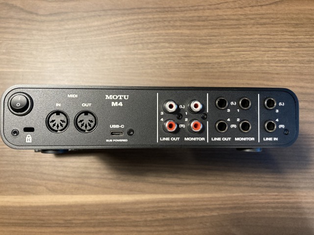 中古 MOTU M4 USBオーディオインターフェース 【公式通販】